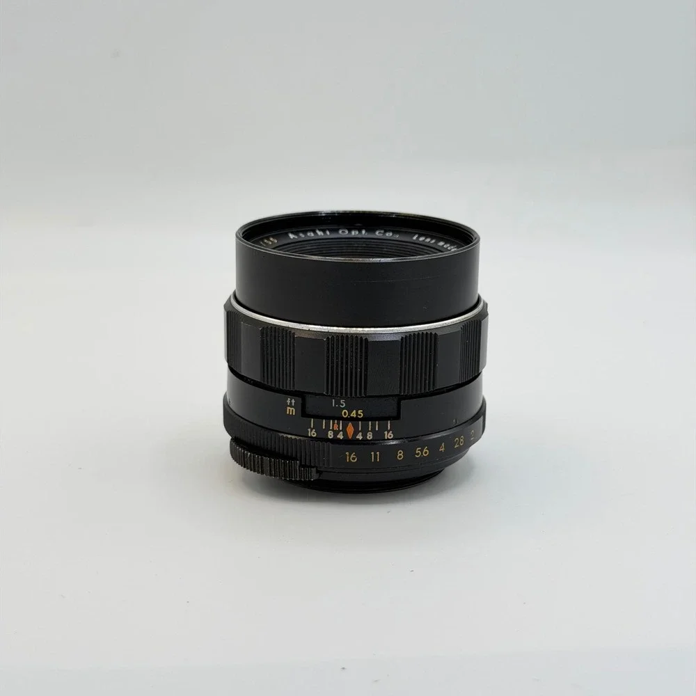 Asahi Super-Takumar 55mm f/2 M42 Screw Mount Prime Lens Made in Japan 1540382